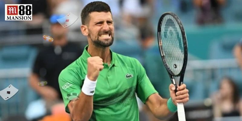 Novak Djokovic nằm trong các tay vợt chấn thương